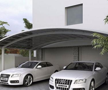 車棚除了實用性之外豪華性，藝術性也很重要