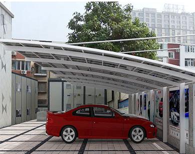 停車棚的棚頂是否要透明呢？