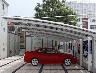 鋁合金車棚落水管及遮陽板的材料