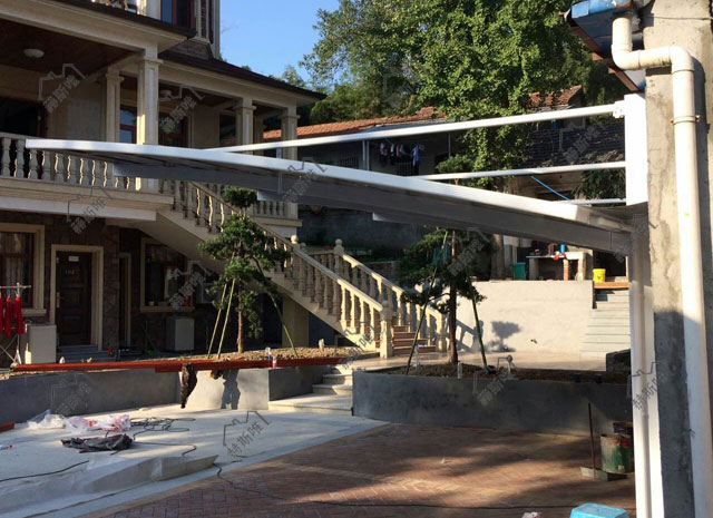 陽臺窗戶遮陽棚案例2 張先生