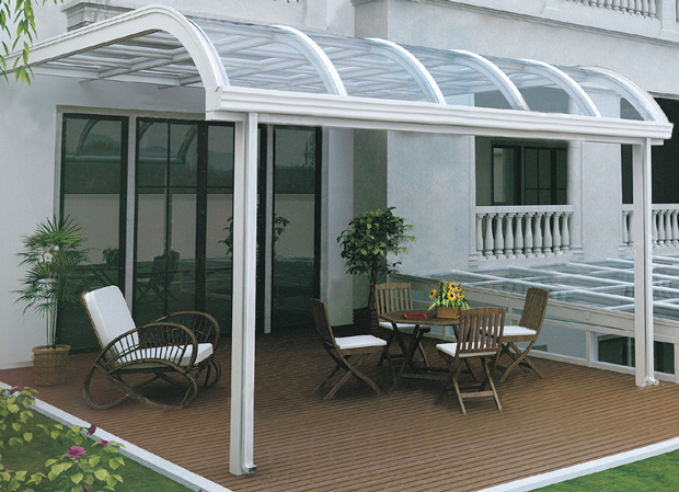 R型陽(yáng)臺(tái)雨棚