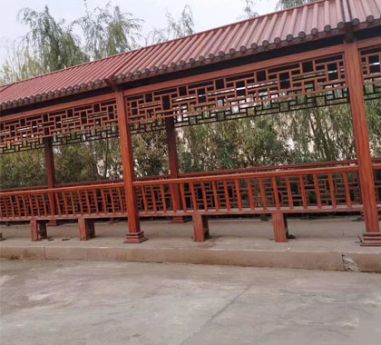 涼亭長廊 鋁合金