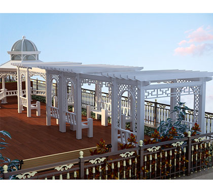 涼亭長廊 鋁合金