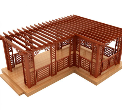 連廊廊架 鋁合金