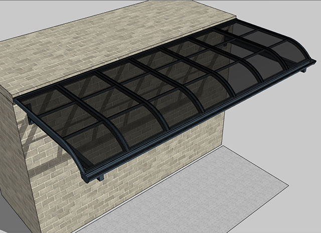 庭院鋁合金雨棚