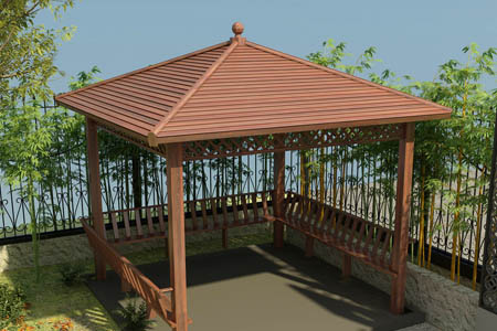 鋁合金涼亭與木制涼亭的區別？