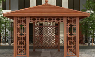中式涼亭鋁合金