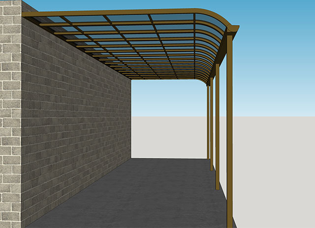 鋁合金車棚廠家